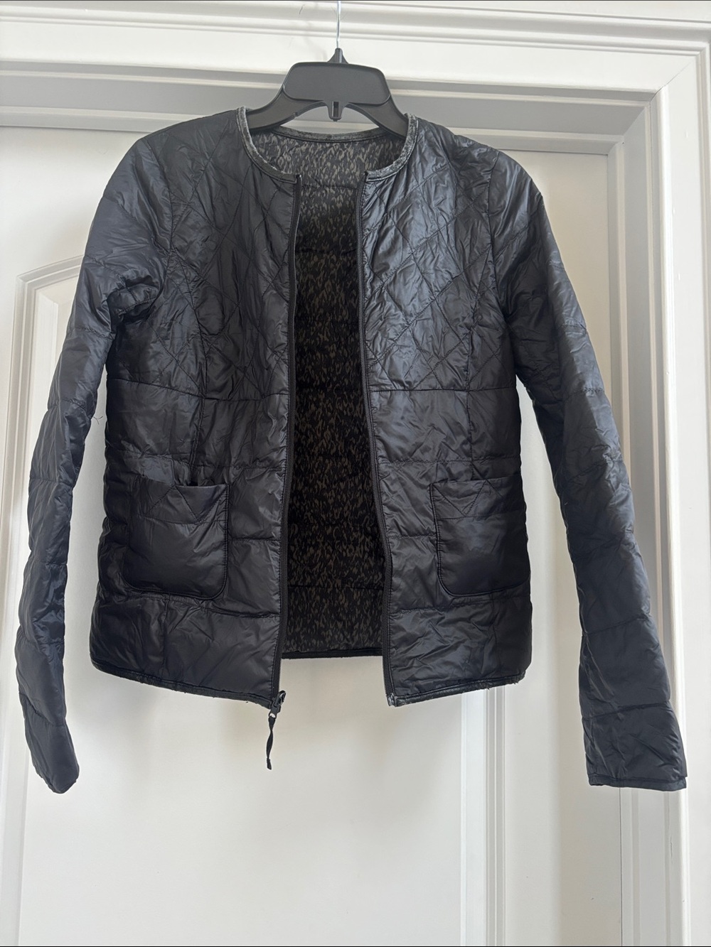 Comptoir Des Cotonniers reversible Quilted Lightweight Puffer Jacket
